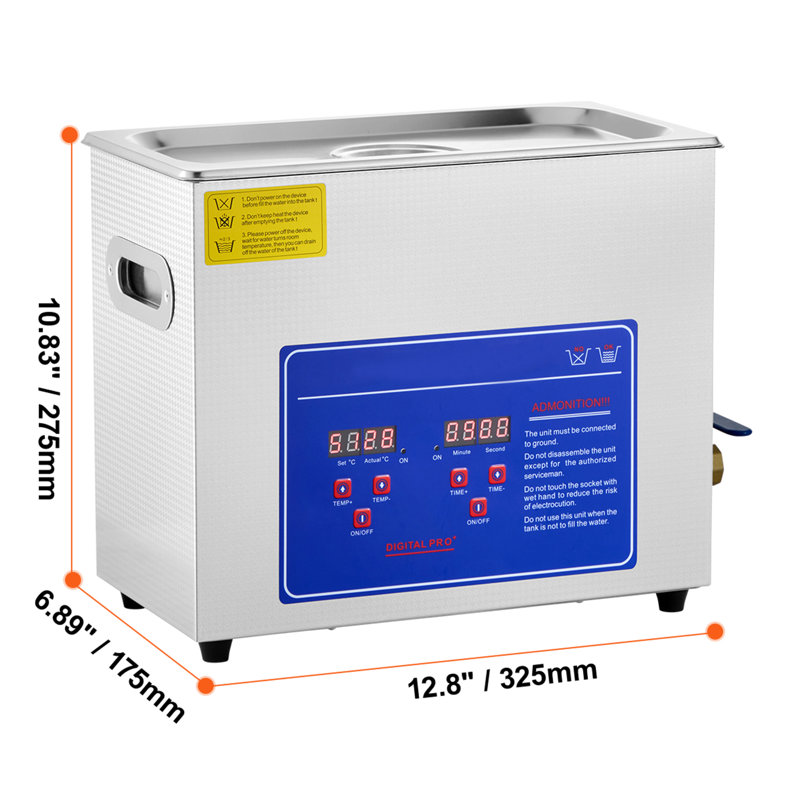 Jewelry Cleaner 6L Capacity