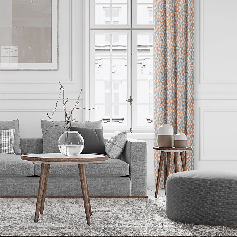 Rideau 100% coton Laight, L 50 po x L 108 po