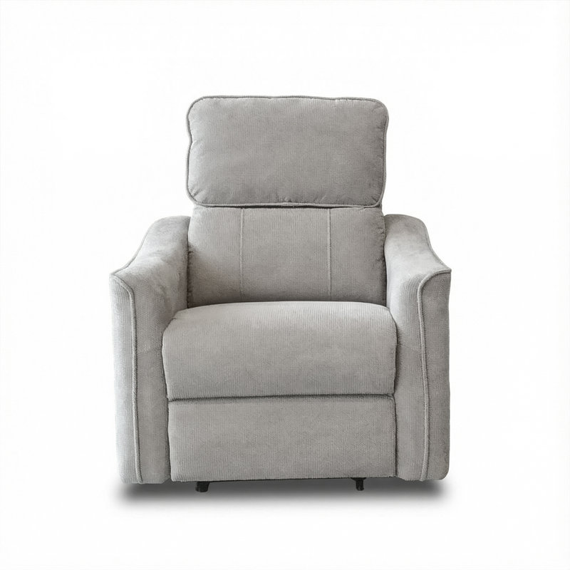 80cm Wide Lift Assist, Grey Cotton Blend