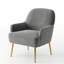 Ebenezer Velvet Armchair-53399946