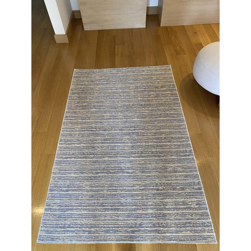 Tapis en coton Laurencia, Rectangle 3 pi 11 po x 5 pi 11 po