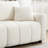 110" Modular Sectional Sofa, L Shape With Extra-Large Seat, Pull-Line Design, Movable Ottoman, High Density Foam, Free Combination, Sturdy Metal & Wood Frame, Boucle Fabric-1046993104