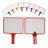 Lap Board Plastic Reversible Mini - Up To 2' Whiteboard