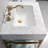 24" Natural Carrara Marble Console Bathroom Vanity with Sink, Gold Stainless Steel Frame and Glass Shelf-1208127020-1232766894