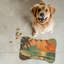 Tapis d'alimentation en forme d'os Nostalgic Island Sunset