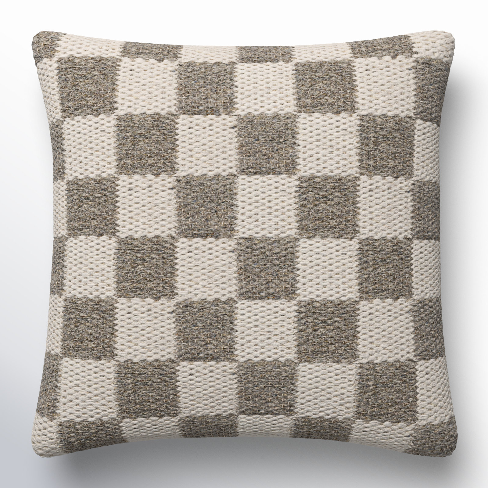 Kimbell Wool Pillow Cover, Pillow Cover Only - No Insert, 22" x 22"