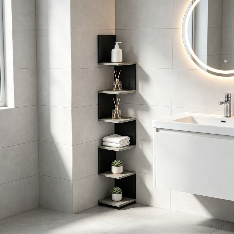MDF Corner Shelf