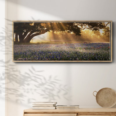 Morning Meadow- Framed Canvas