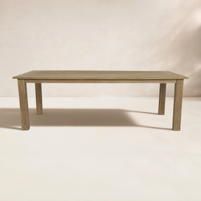 Vienna 91" Teak Patio Dining Table