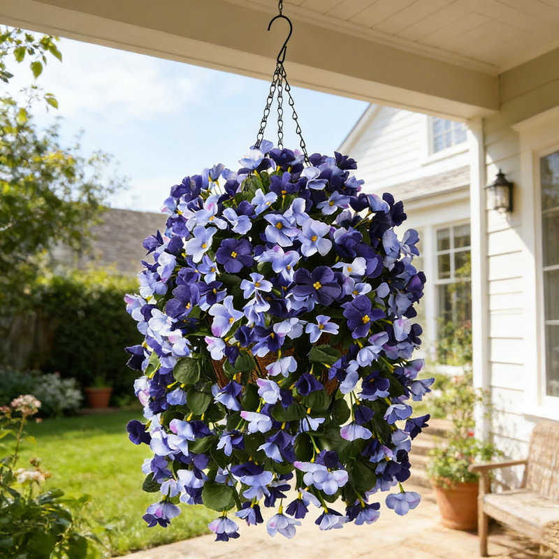 Panier suspendu Espinoza, Bleu foncé