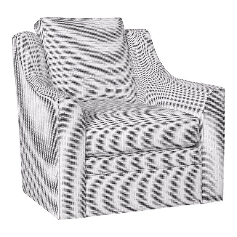 American Bungalow Nicholas Barrel Back Swivel Chair, Perigold Rest Ink