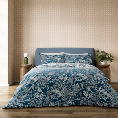 Falling Foss Cotton Duvet Cover Set
