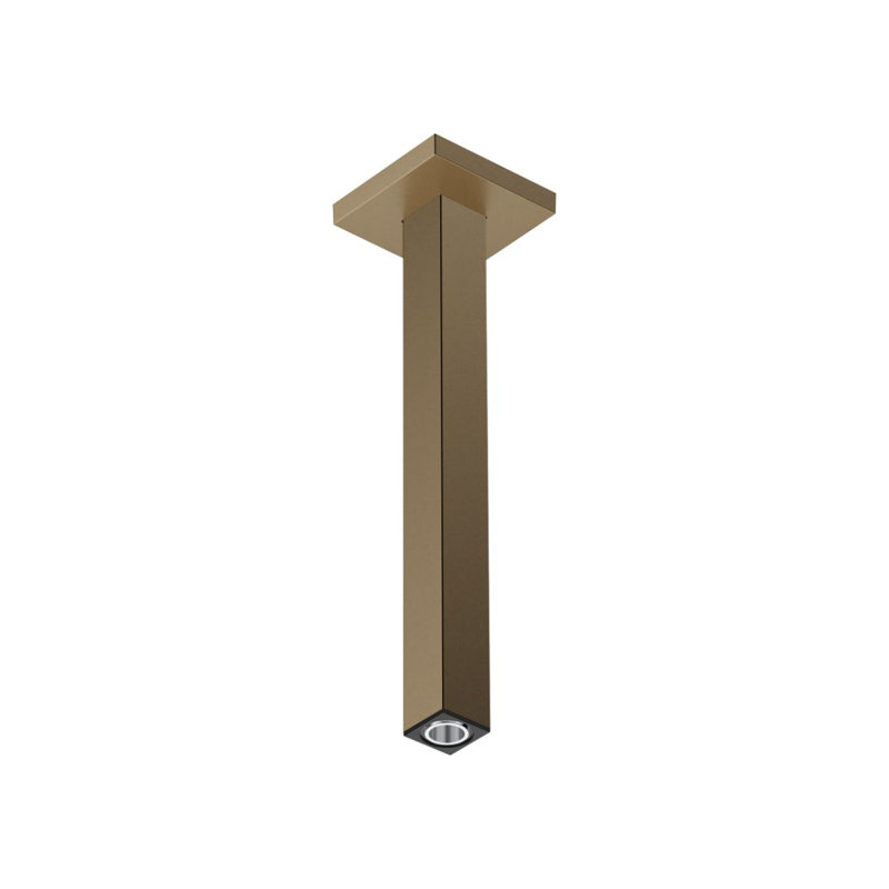 hansgrohe Pulsify E Extension Pipe for Ceiling Mount E, 12", Brushed Bronze