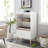 Becky 39" White Single Rest Cat Tree Bookshelf With Drawer