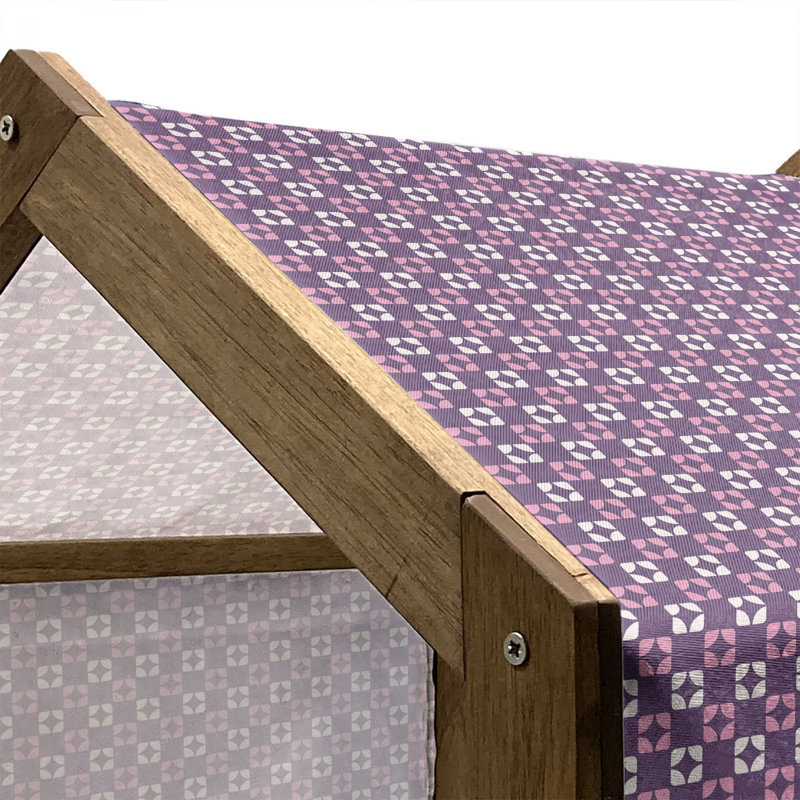 Niche pour chien en bois, H 25,59 po x l 29,53 po x P 21,65 po