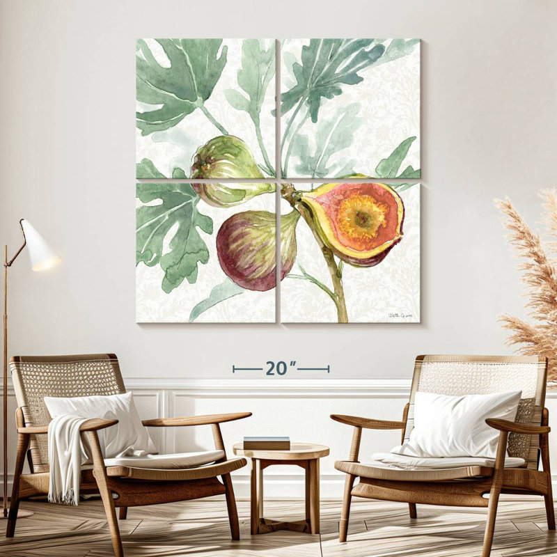Yarlin floral solitude II, H 57 po x l 57 po