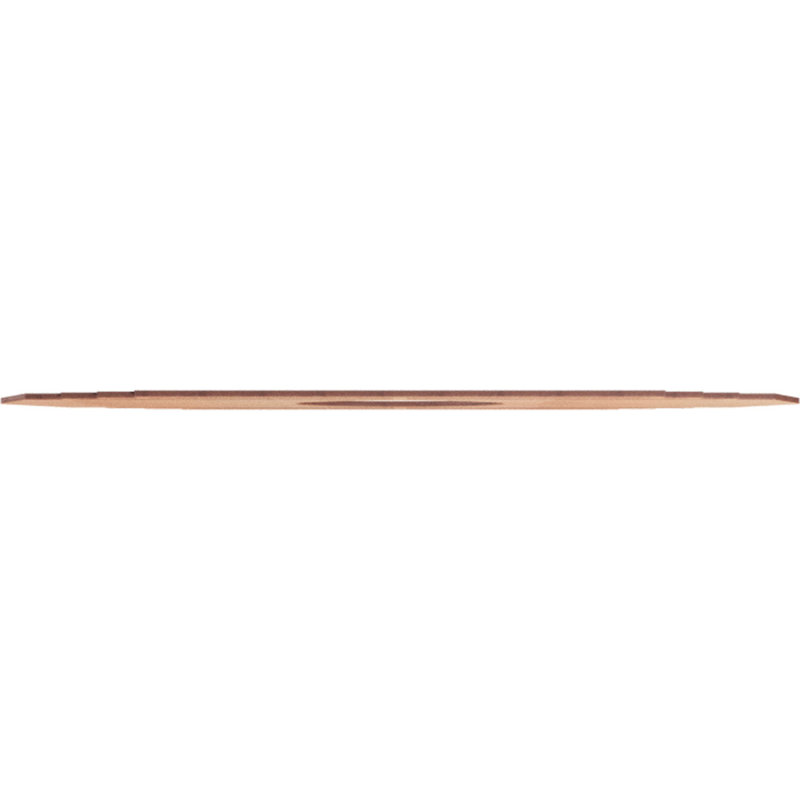 Médaillon de plafond en bois Chrysler, H 19 po x l 38 po x P 0,25 po, Cerisier
