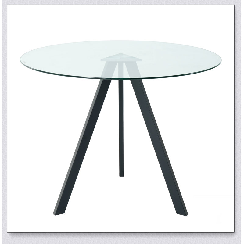 Table repas, Noir, H 29,5 po x L 39,2 po x l 39,2 po