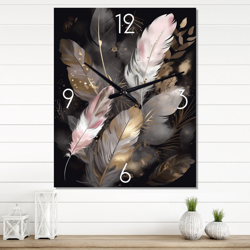 Horloge murale Jaley, H 32 po x l 24 po