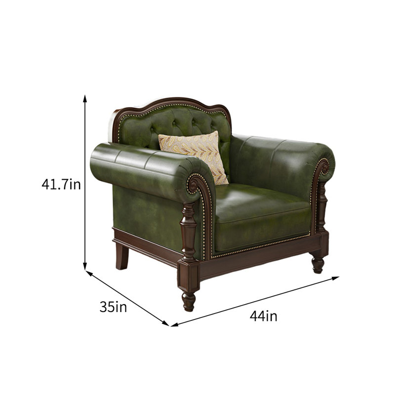 Fauteuil en cuir European