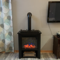 Real Flame Hollis 32 Electric Fireplace by Real Flame u0026 Reviews | Wayfair