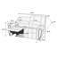 Causeuse Plush Relax 1pc