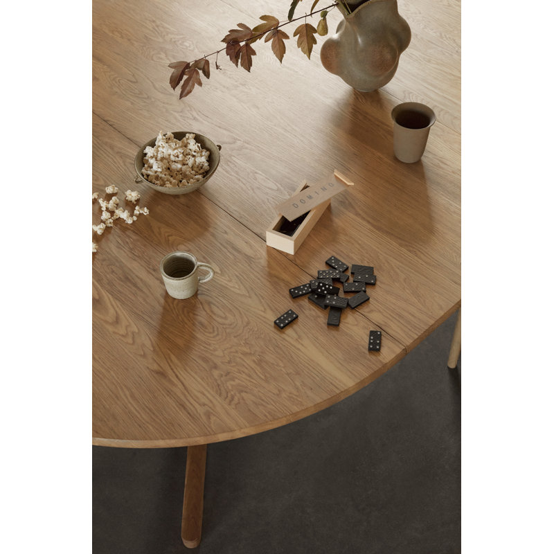 Ry Oval Solid Oak Dining Table