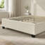 Lit plateforme tapissier avec grande tête de lit, mobilier de chambre à coucher, velours-1538685937-1538685940