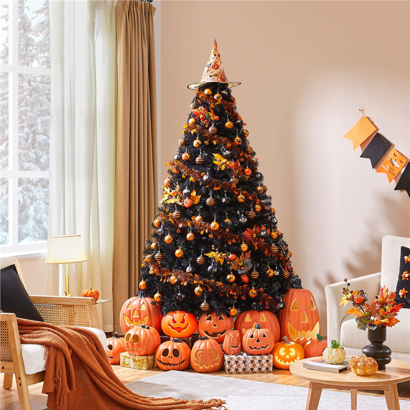 Artificial Spruce Cashmere Christmas Tree, 7'