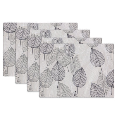 Ensemble de napperons 4 pièces Wragby Leaves