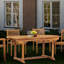 Dacia Outdoor Oval Teak Dining Table