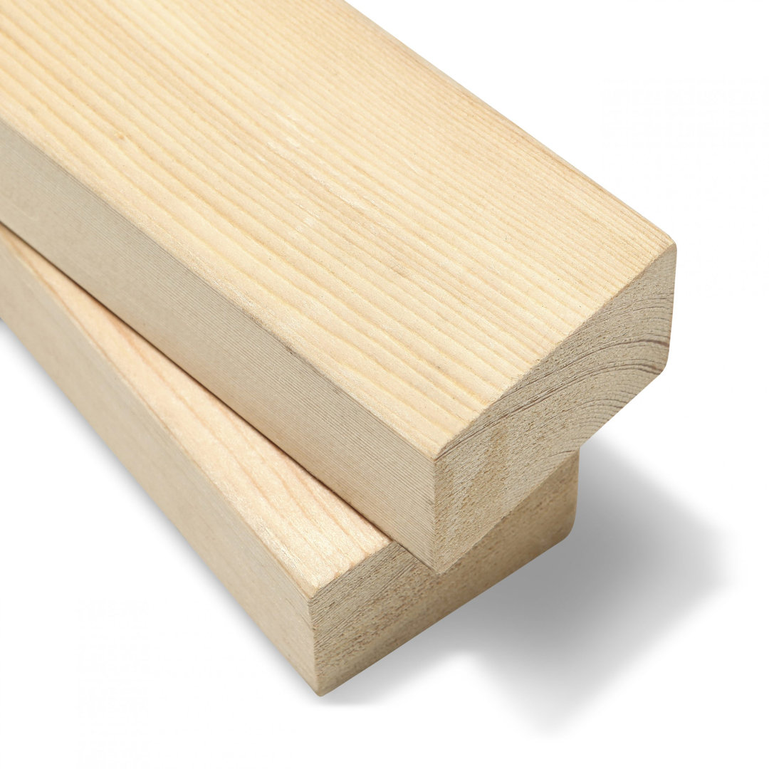Larch Planed Smooth Planed Square Edges (L) 4M (W) 70Mm (T) 45Mm Pack Of 4 Pieces