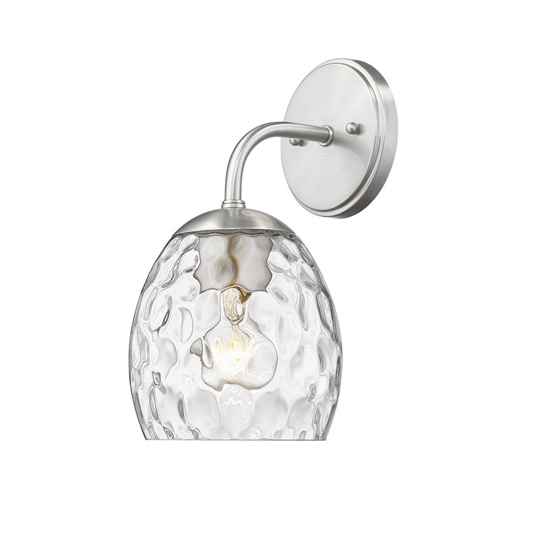 Kelsey-Jo Armed Sconce, Brushed Nickel