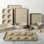 Ensemble de plats de cuisson antiadhésifs 10 pièces en céramique Martha