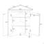 Armoire de rangement triangulaire pour salle de bain avec tablettes réglables, armoire de plancher autoportante pour la cuisine à domicile