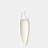 Indentation Vase-Matte White-43401128