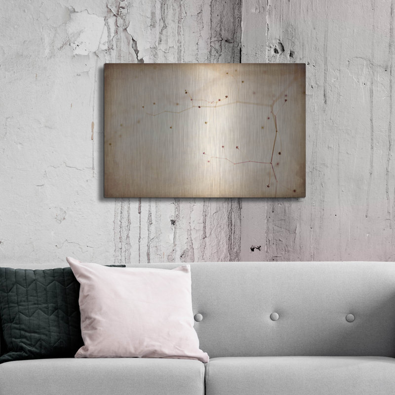 Ivy Bronx «Desert AfterLife 1B» par Jessica Rogers, art mural en métal, H 24 po x l 36 po