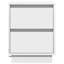 Bedside Cabinet With Drawer 2 Pcs 39 X 34.5 X 50 Cm-1630674940