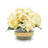 Sarina Hydrangea Floral Arrangement in Glass Vase with Moss-789323734