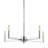 Haines 5 - Light Dimmable Modern Linear Chandelier-2002894179