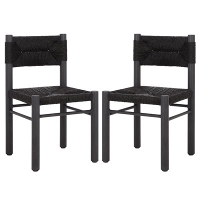 Indie Rattan Weaving Outdoor Dining Chair by Joss & Main