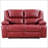 Red 2-Piece Reclining Sofa Set
