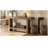 63" Solid Wood Console Table, Farmhouse Entryway Table For Hallway, Entrance, Living Room, Easy Assembly-908148891