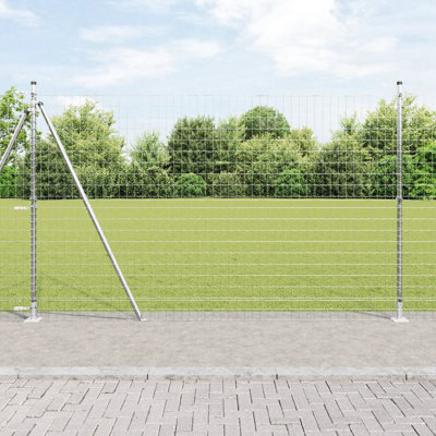 Galvanised Steel Border Fencing