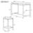 5-Piece Compact Bar Table Set With Table And Stools-1161881243