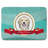 Retriever Merry Christmas Rectangle Microfiber Non-Slip Bath Rug