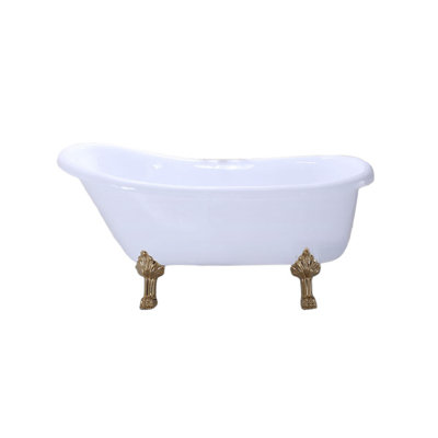 63'' x 29.1'' Freestanding Soaking Acrylic Bathtub