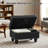 3-Piece L-Shaped Sectional Sofa and Chaise with Ottoman