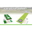 Golf en plastique 2 pi x 3 pi avec mallette de transport