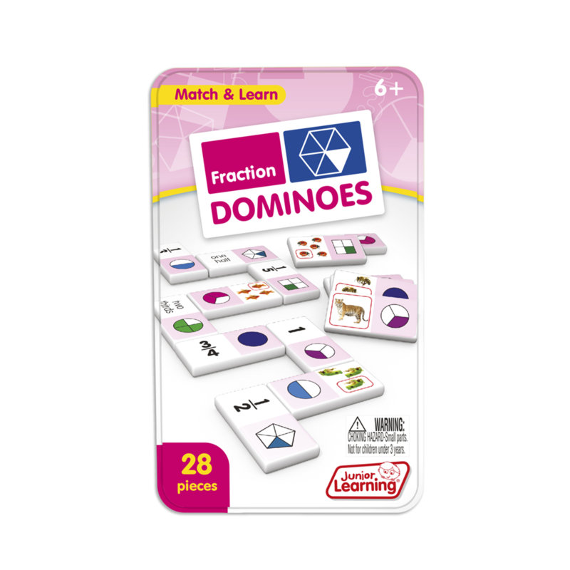 Jeu de Fraction Dominoes